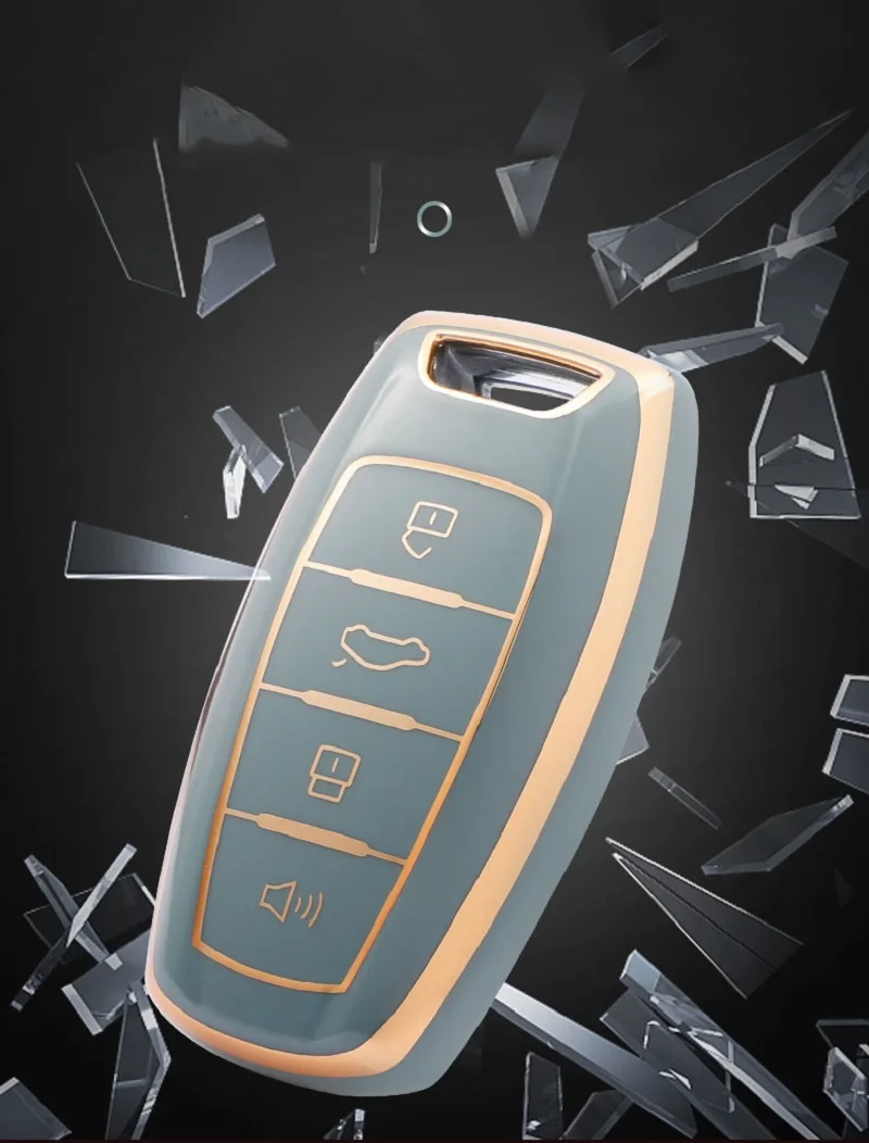 Nuova copertura della cassa chiave dell'automobile di TPU per la grande muraglia Haval/Hover H6 H7 H4 H9 F5 F7 H2S supporto Shell Fob accessori Auto Smart Protect - He9a2c06fc8c945d59e1b351c1f7a08bbt