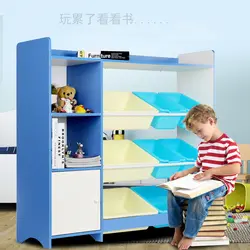 Супер большая емкость детская игрушка приемная стойка, детский шкаф для детских игрушек, книжная полка, ящик для хранения, полка, полка