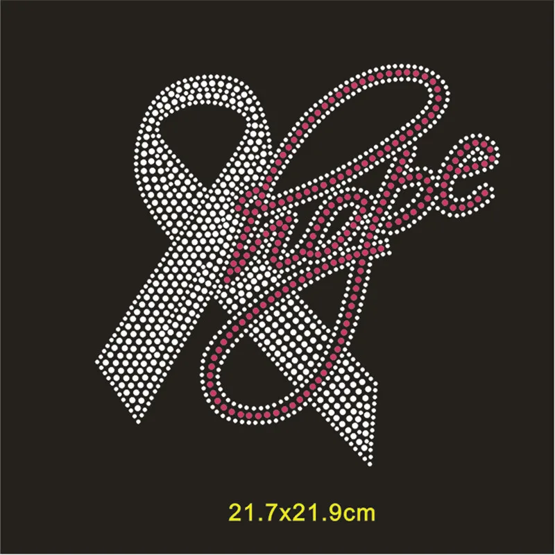 Стразы термоклейкие дизайнерские кристаллы для футболок нашивки одежды 10 шт.