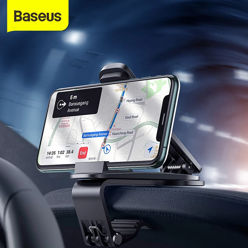 Автомобильный держатель для телефона Baseus с креплением на приборную панель iPhone 11