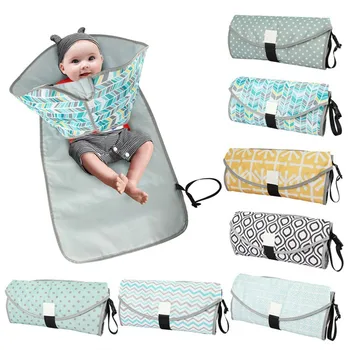 

Diaper Pad Bag Outdoor Travel Waterproof Baby Changing & Covers Medium 1 Foldable Multifunctional Portable 10 - 12 Months