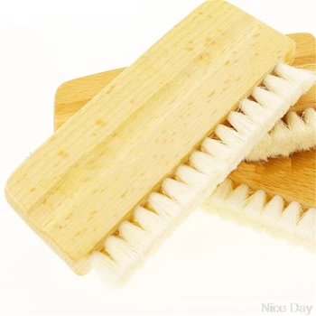 

LP Vinyl Record Cleaning Brush Anti-static Goat Hair Wood Handle Brush Cleaner Ju05 20 Dropship