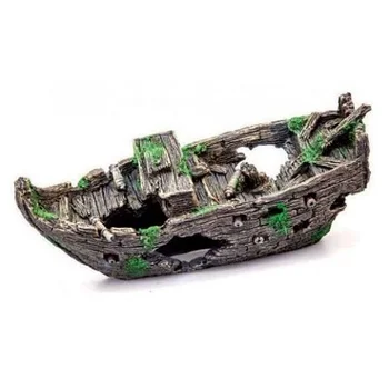 

BARBUS mainsail aquarium décor boat 29 x 11 x 12.5 cm, BARBUS, Decor 142
