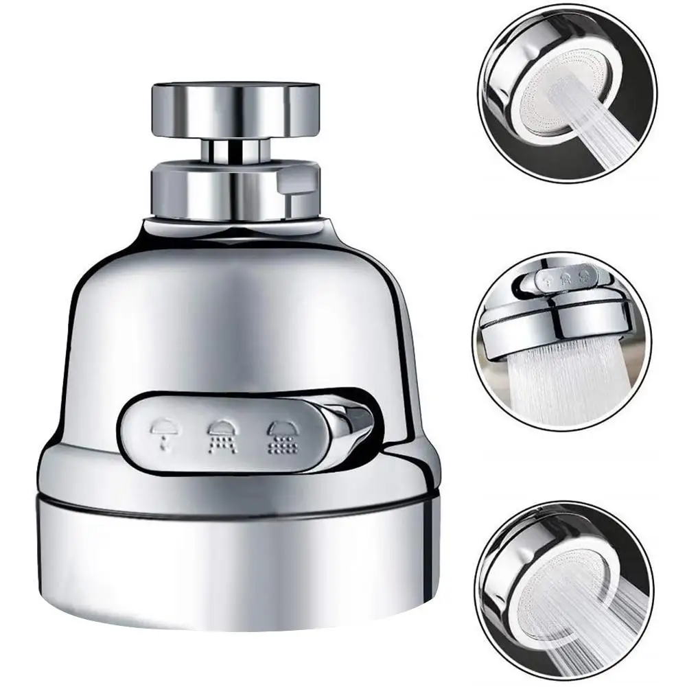 

Kitchen Faucet Aerator Adjustment Water Saving Bubbler Tap Water Tap Head Anti Splash Faucet Sprayer Nozzle Connecter