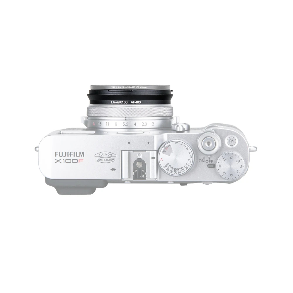 Fujifilm X100 Lens Filter Adapter | Filter Adapter Ring 49mm