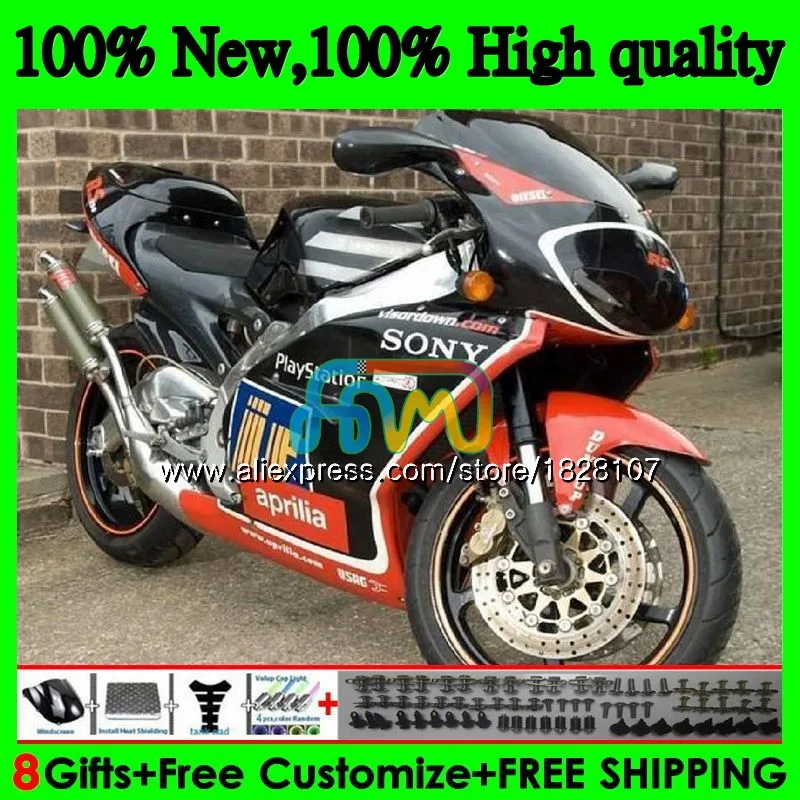 Средства ухода за кожей для Aprilia RS-250 RSV250 R RS250 95 96 97 черный красный по доступной цене 81BS. 6 RSV250RR RS250R RS 250 РСВ 250 R RR 1995 1996 1997 обтекатель