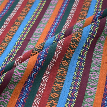 

1# ethnic style yarn-dyed stripe fabric for sofa table bazin riche getzner ткань tissu african telas metro tissus africain tela