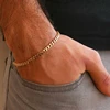 Vnox-pulsera de cadena gruesa de acero inoxidable para hombre, brazalete Curban de 3-11mm, estilo clásico, Punk ► Foto 2/6