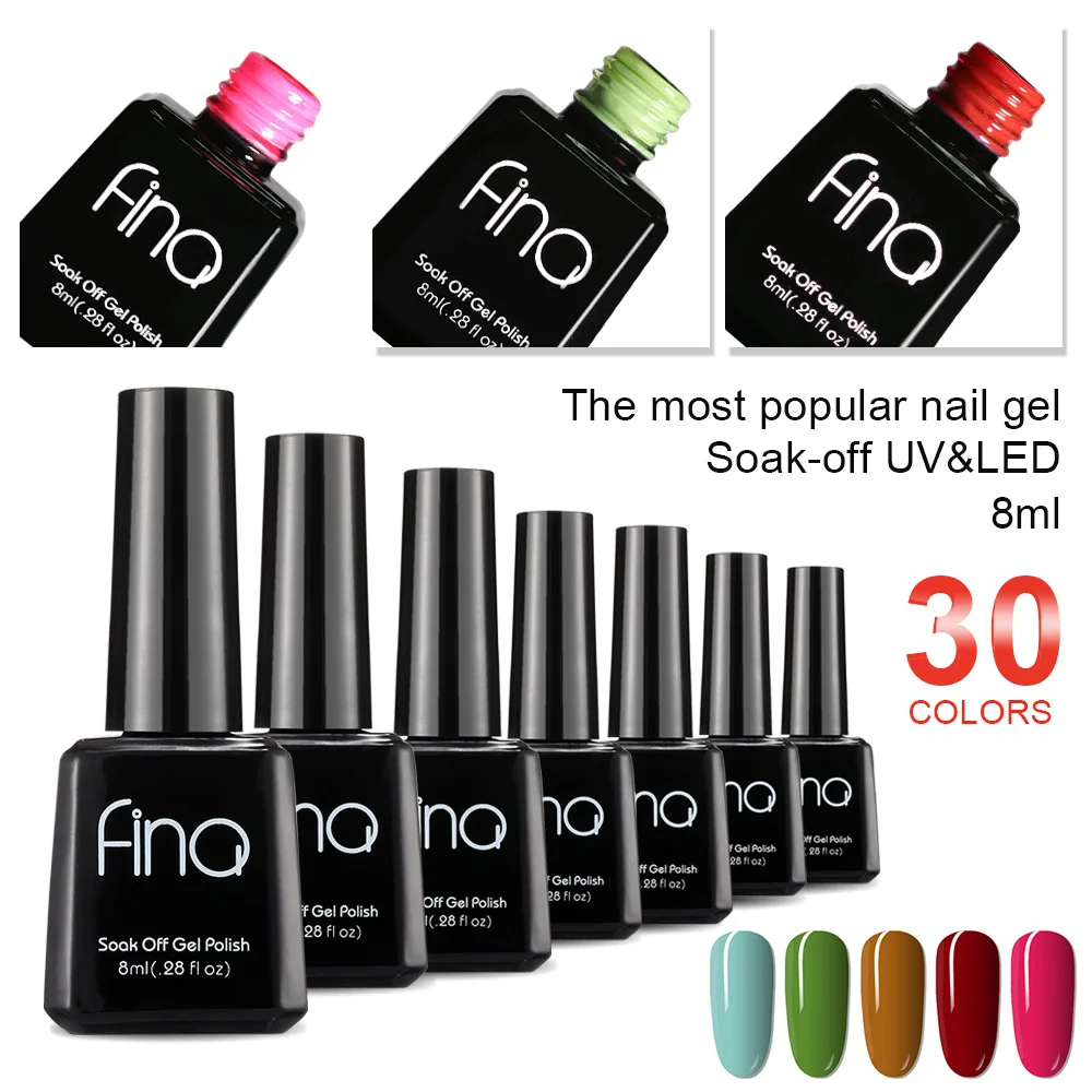 

Gelike 8ml Off White Black UV Color Gel Polish Nails Gel High Gloss Pure Color Top Selling Soak Off Base Gel Polish Nails Trends