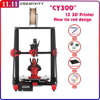 

Creativity latest FDM3D printer kit CY300 high quality aluminum profile print size 300x300x400 supports automatic leveling