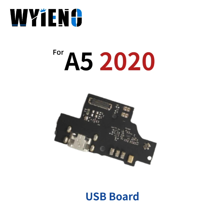 Wyieno For ZTE Blade A5 2020 USB Dock Charging Port Charger Plug Flex Cable With Microphone MIC Board | Мобильные телефоны и