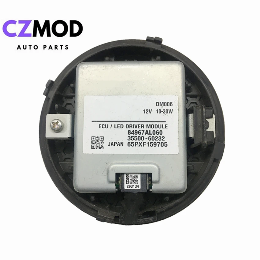 

CZMOD Original 35500-60232 84967AL060 12V Headlight Computer Light Control LED Driver Unit 3550060232 DM006 Car Accessories