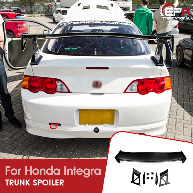 

Для 02-06 Honda Integra DC5 Acura RSX MU Стиль углерода глянцевый багажник спойлер заднего крыла наружные комплекты