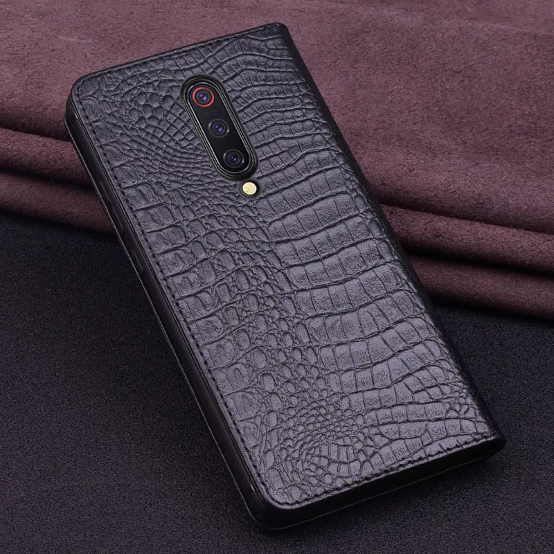 Чехол-книжка из натуральной кожи с магнитным держателем для Xiaomi Redmi K20 Pro, чехол для телефона s для Xiaomi Mi9T, чехол для телефона, стоячий чехол