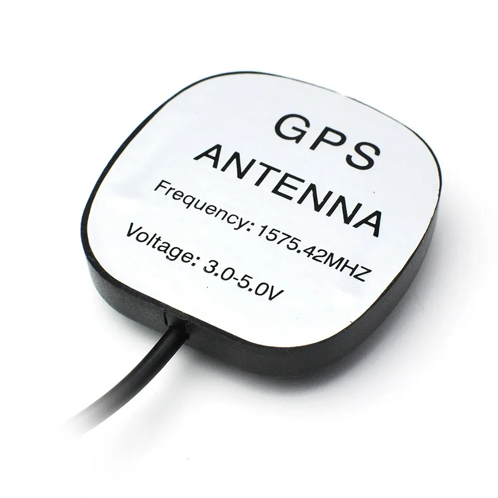 Superbat 1575.42MHz GPS Active Antenna External Aerial SMA Male for GPS Receivers Mobile Application Compact Size 46.5x46.5x12mm