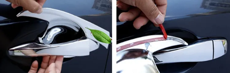 Для Geely Coolray, Proton X50, BinYue, ручка двери автомобиля чаша крышка наклейка