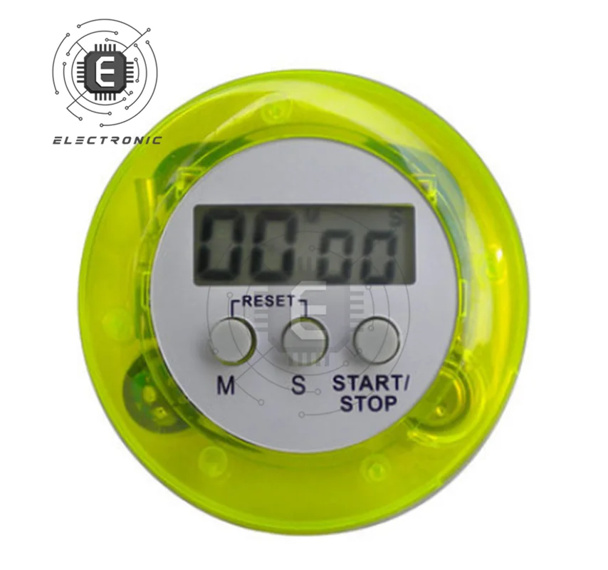 LCD Digital Display Kitchen Magnetic  Cooking Timer Countdown Alarm Clock Sound Mechanical Cooking Timer Alarm Counter 4