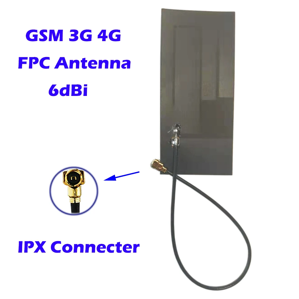 GSM 3G 4G Antenna 6dbi Gain Aerial Built in IPX Connecter RG1.13 Cable Adhesive Mounting for GPRS  M2M Cell Phone WCDMA RF Net best antenna for rak miner