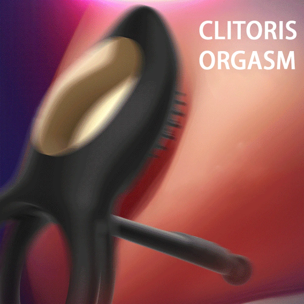 Anel Vibratório para pénis, Ejaculação Retardada com estimulação do clitóris
