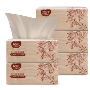 

Good enjoy natural paper, original bamboo pulp paper, three layers of cotton paper, portable household toilet paper package