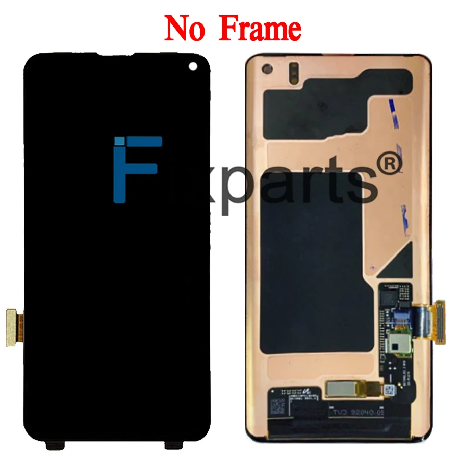Черный 6,1 ''AMOLED lcd для SAMSUNG S10 lcd G9730 дисплей SM-G973F сенсорный экран дигитайзер для SAMSUNG Galaxy S10 lcd G973F/DS