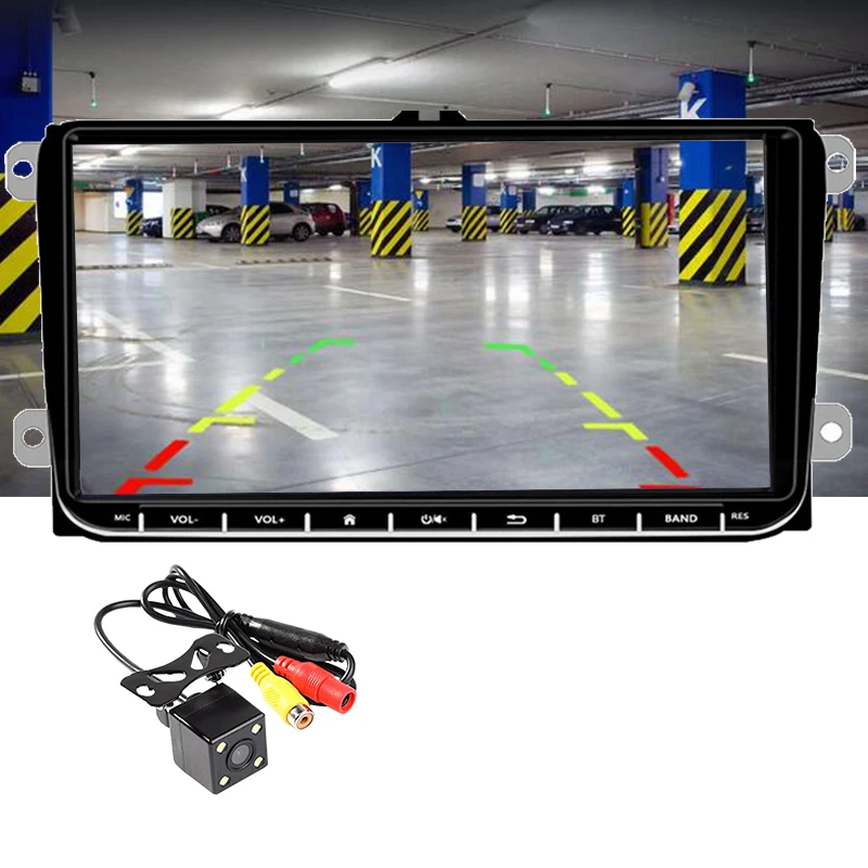 2 Din 9 "мультимедиа для Bora Golf VW Polo Passat B6 B7 Touran Android WIFI стерео радио GPS навигация MP5