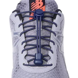 1Pair 23 Colors Sneaker Shoelaces Elastic No Tie Shoe Laces Stretching Lock Lazy Laces Quick Rubber Shoelace Shoestrings