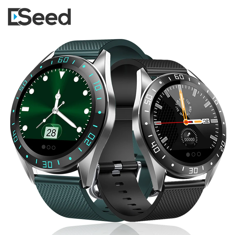 

ESEED GT105 smart watch men IP67 waterproof 1.2 inch heart rate blood pressure call message remind smartwatch for apple iphone