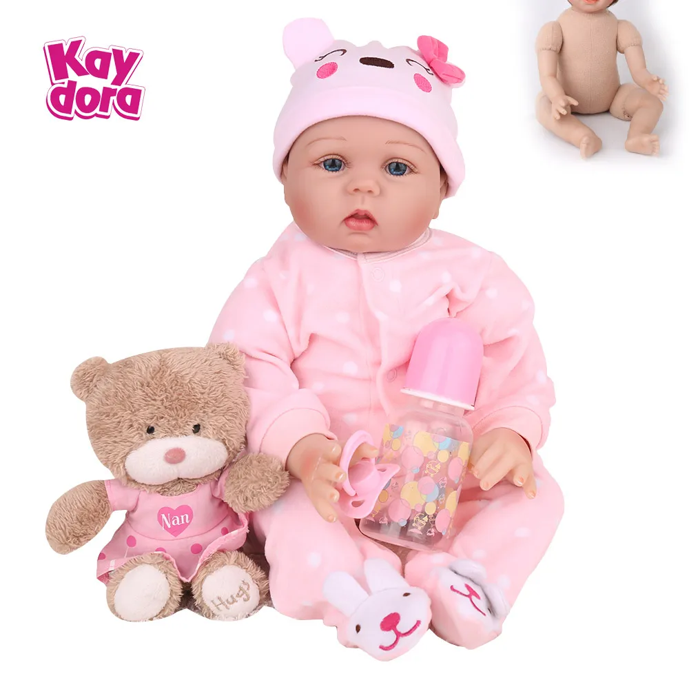 Силиконовые куклы Reborn 22 дюйма 55 см Bebe Boneca Детские реалистичные для девочек и