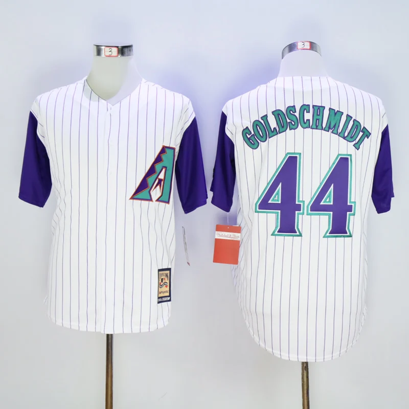 AS PICTURE Мужская футболка Arizona Paul Goldschmidt Zack Greinke AJ Pollock Randy Johnson FLEX& Cool Base - Цвет: AS PICTURE
