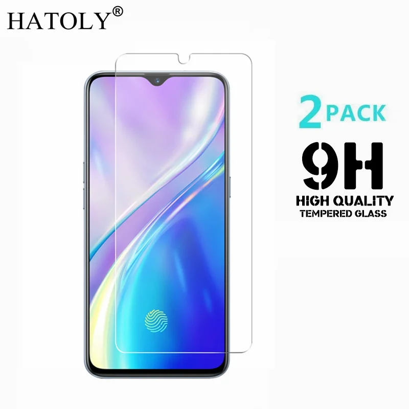 Закаленное стекло для Oppo Realme XT 2 шт. ультратонкая Защитная пленка экрана 730G HD