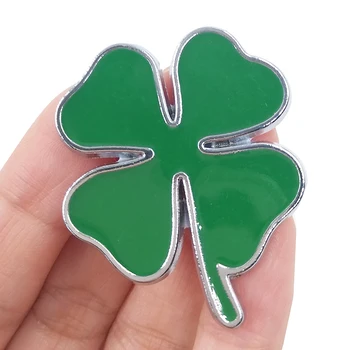 

10pcs Four Leaf Emblem Metal Chrome Car Styling Sticker Square Round Triangle Wheel Hub Cap Center Decoration for Alfa Romeo