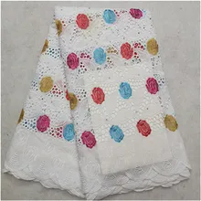 Швейцарская вуаль кружева в швейцарском стиле с африканскими камнями сухое кружево высокого качества нигерийская кружевная ткань платье 5 ярдов