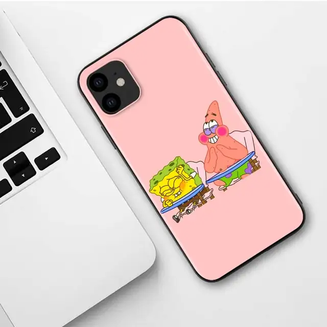 Best friend cute Shockproof Cover For Apple iPhone 12 11 SE XS XR X 7 8 6 5 S mini Plus Pro MAX 2020 Black Phone Case Style 15