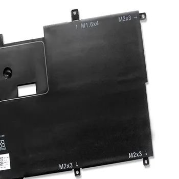 

New NNF1C 7.6V 46Wh 6000mAh battery for DELL Latitude XPS13 9365 13-9365-D1605TS laptop free shipping