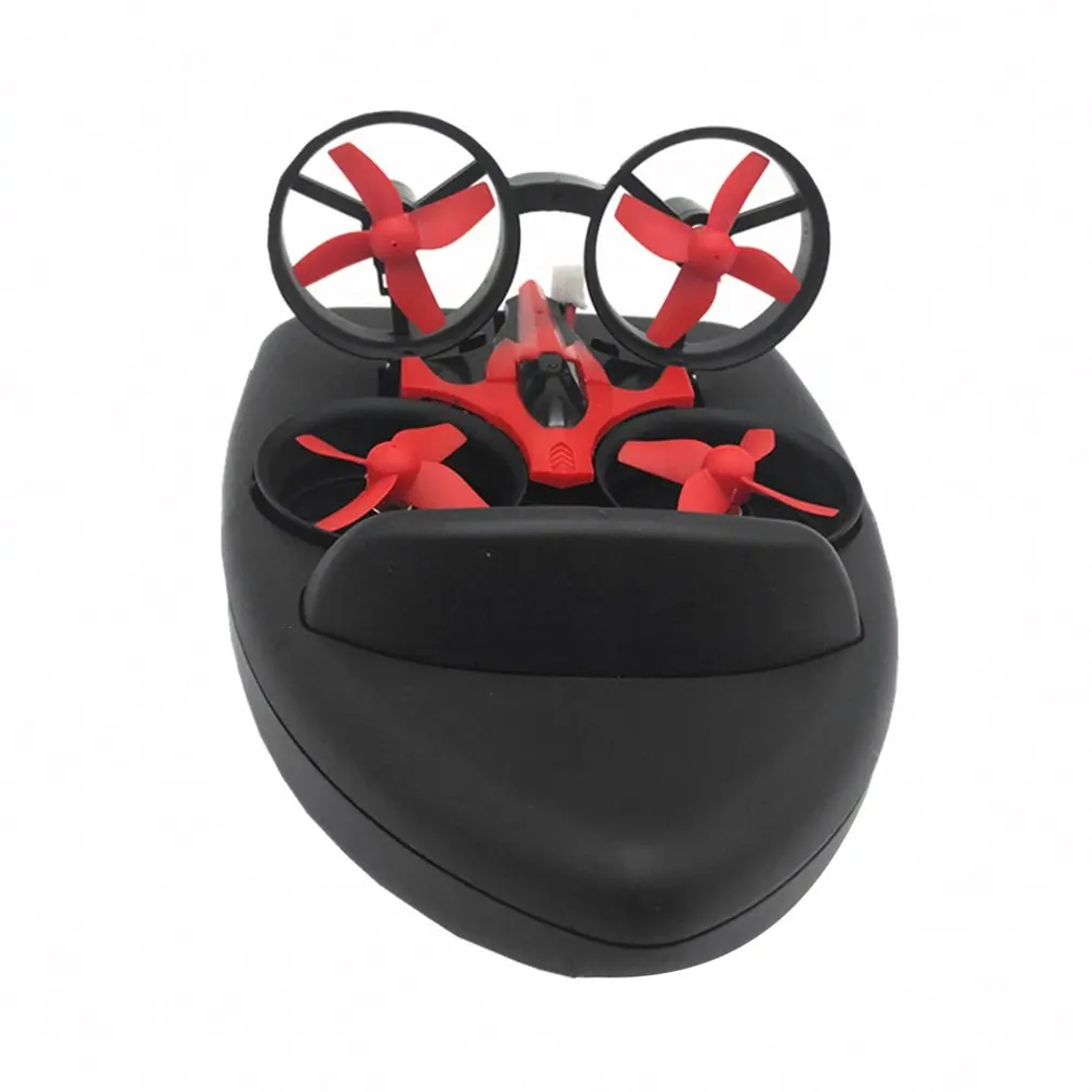 Детские игрушки летающие игрушки RC лодки морская Земля и воздух мини пульт дистанционного управления Вертолет складной два-в-одном пульт дистанционного управления Дрон
