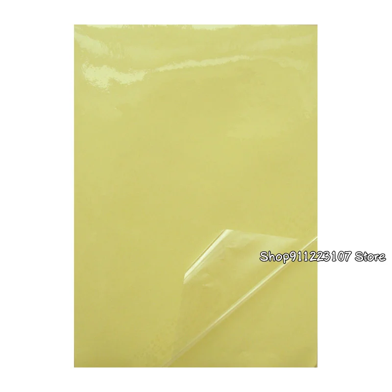 Free Shipping10pcs Clear Matte Adhesive Printer Paper A4 Self