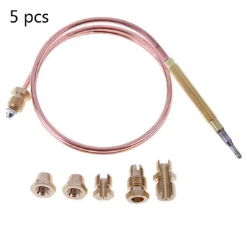 

5pcs gas thermocouple for induction cooker heating device kitchen industrial burner oven gas stove thermocouple replacement kit