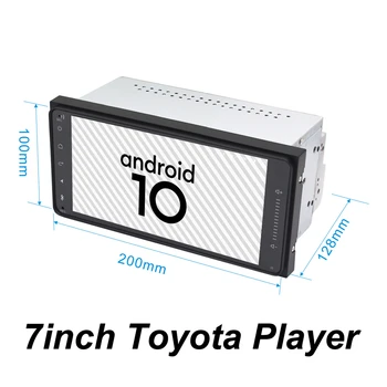 

Car Android 10.0 Multimedia For Toyota Camry Corolla Verso Prado Landcruiser Vios Hilux Fortuner GPS 7 Inch Touch Screen Radio
