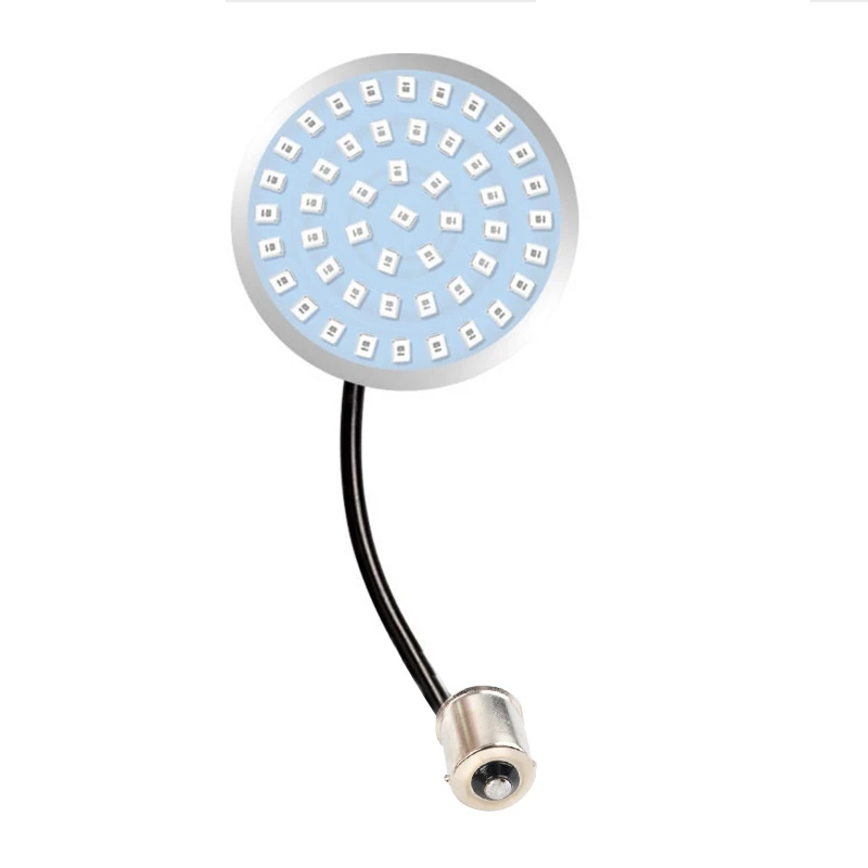 for Motorcycle Softail Dyna Sportster Turn Signal LED Bulb 1156 Plug-in Port(Red Light) |