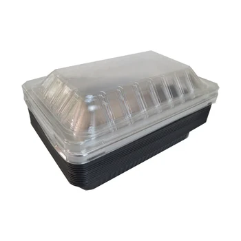 

50pcs Transparent fruit box/Disposable portable fruit box/size:9"*5.9"*2.5"(L*W*H)