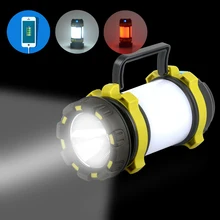 Горячий светодиодный светильник-вспышка, походный светильник, USB Перезаряжаемый T6 фонарь, точечный светильник, рабочий светильник, Водонепроницаемый аварийный поисковый светильник