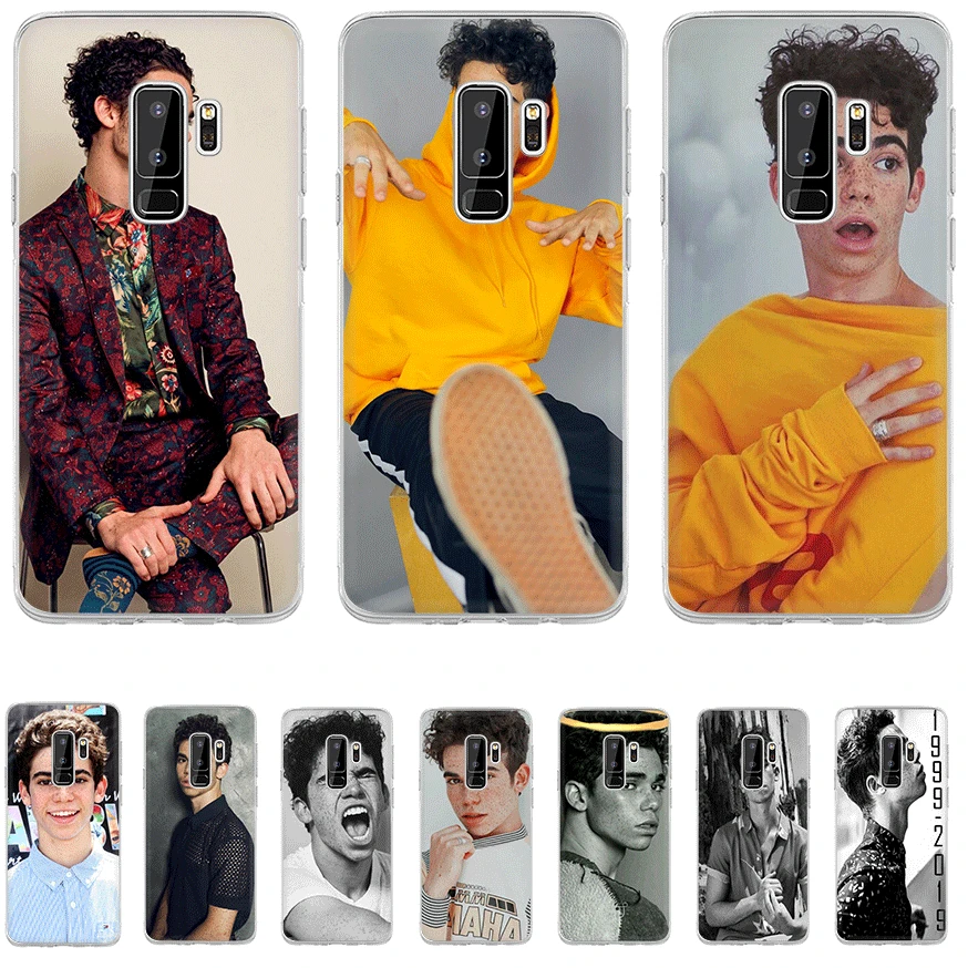 Чехол для телефона из ТПУ Samsung A5 A6 A7 A8 A9 A10 A20 A30 A40 A50 A60 A70 чехол потомков 3 Cameron Boyce |