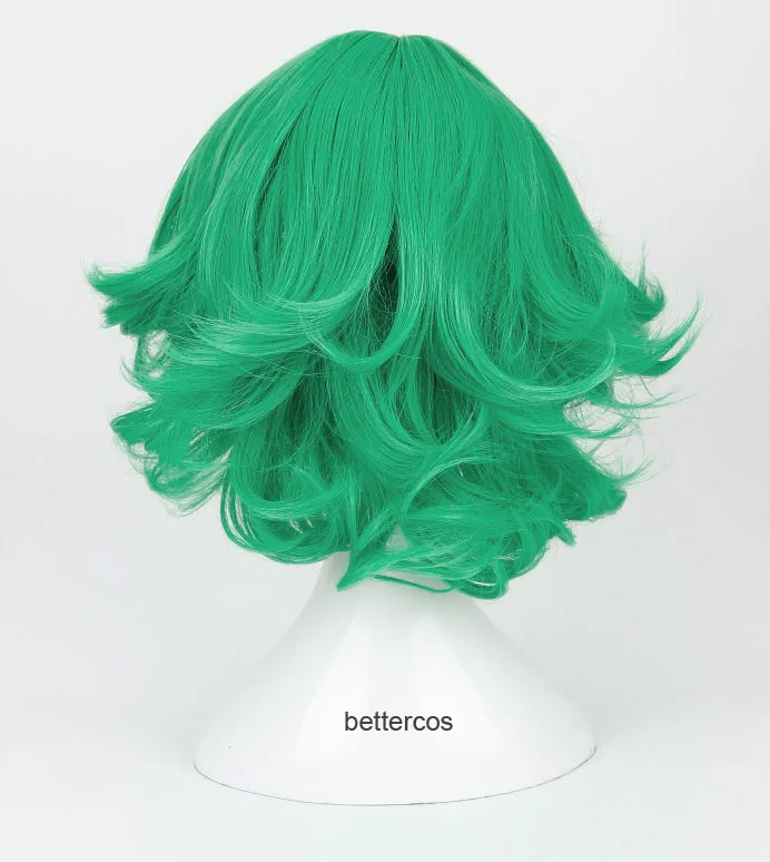 winifred sanderson costume One Punch Man Senritsu No Tatsumaki Cosplay Wig Green Curly Heat Resistant Synthetic Hair Wig + Wig Cap sexy cosplay