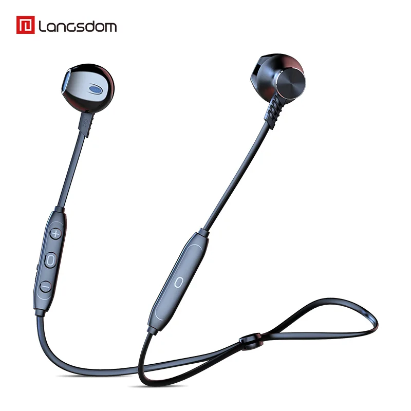 Langsdom L5B IPX5 waterproof Wireless Sports Bluetooth Headset 5 0 Gaming Music Sports Running active Noise Reduction eardphones