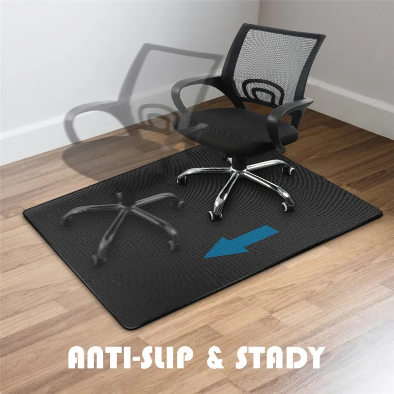 New Creative PVC Floor Mat Home Desk Chair Office Chair Mat self