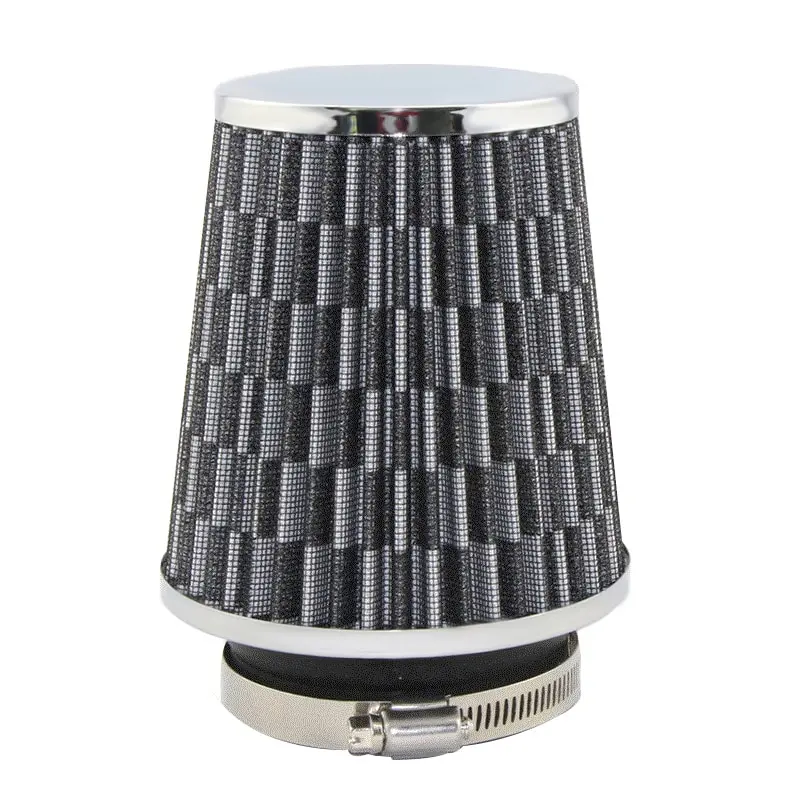 

Universal Air filter 76MM 70mm 65mm Car Performance High Flow Air Filters for Cold Air Intake 3inch Air Intake Filter Kit red