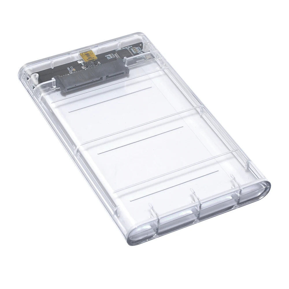USB 3.0 2.0 HDD Ŭ, 2.5 ġ  Ʈ SATA SSD ϵ ̺ ̽, 6TB    HDD ̽ 