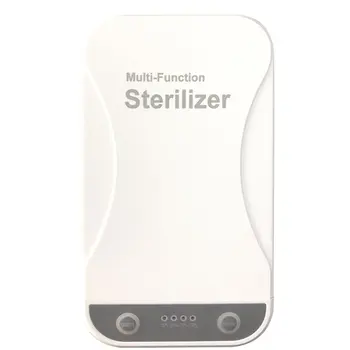 

Portable UV Phone Sterilizer Box Cell Phone Disinfector Personal Sanitizer Jewelry Ultraviolet Watch Disinfect Cabinet