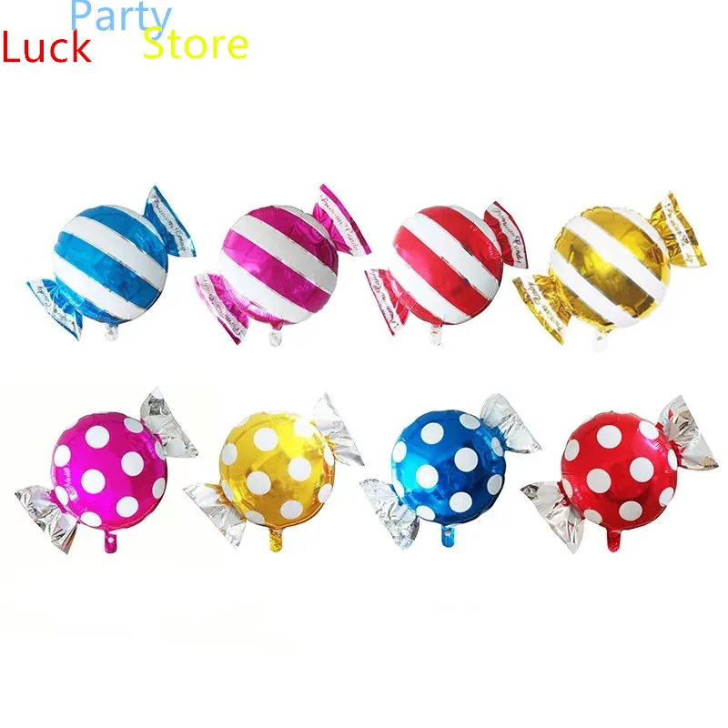 

50Pcs Candy Foil Balloons Wedding Decorations Baloon Mariage Air Balls Happy Birthday Balloons Event & Party Supplies